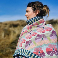 Mega Beach Rose Tuch (pastell)